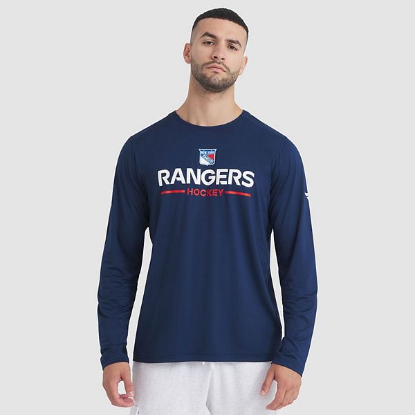 

Мужская футболка с длинным рукавом New York Rangers Authentic Pro Rink Tech Fanatics