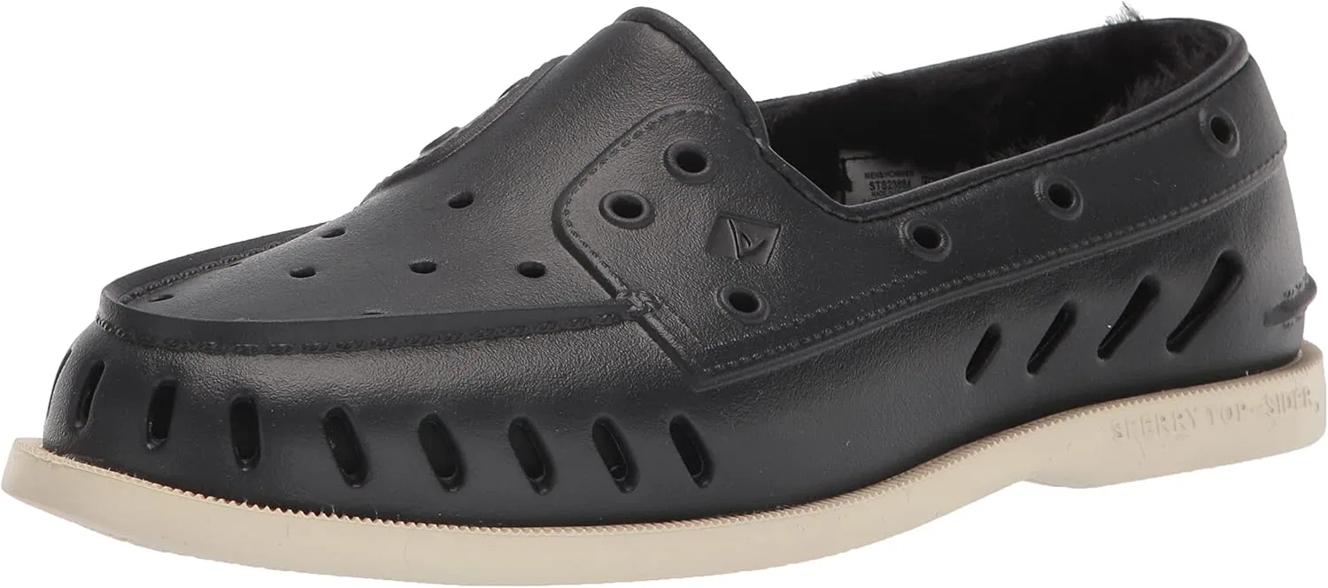 Лоферы оригинальные с комфортной подошвой Sperry, Black