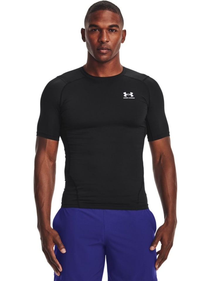 

Футболка T-Shirt HeatGear Armor черного цвета Under Armour