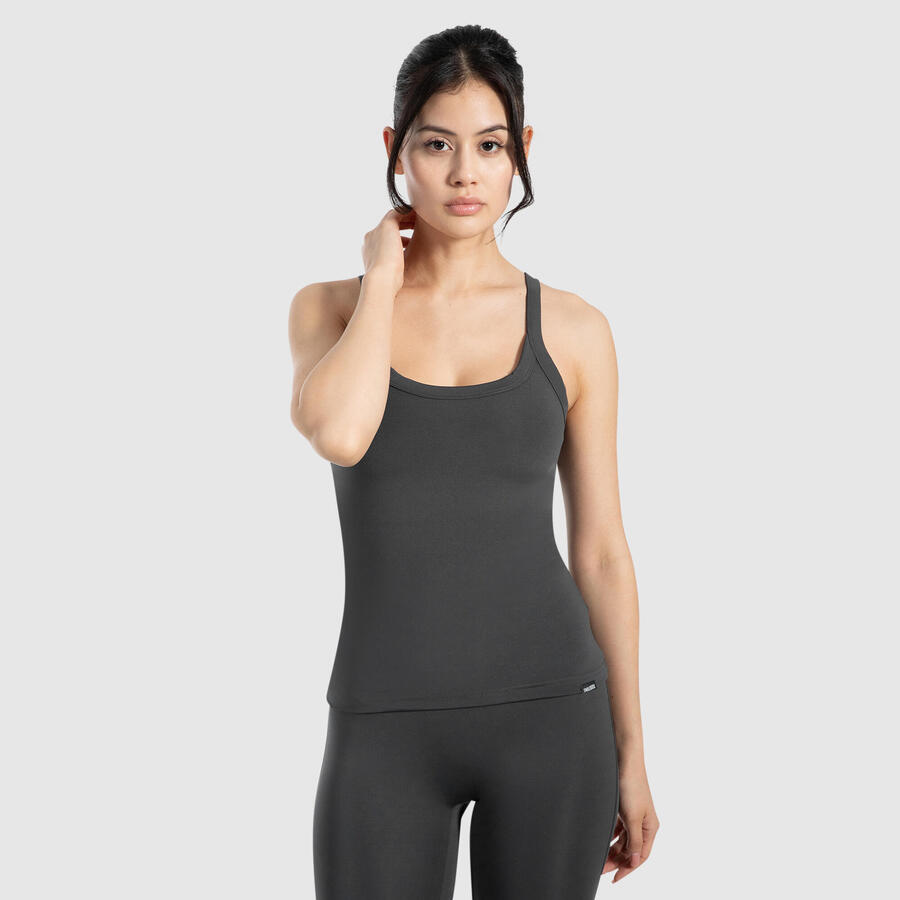 

SMILODOX Женская майка Missie антрацит