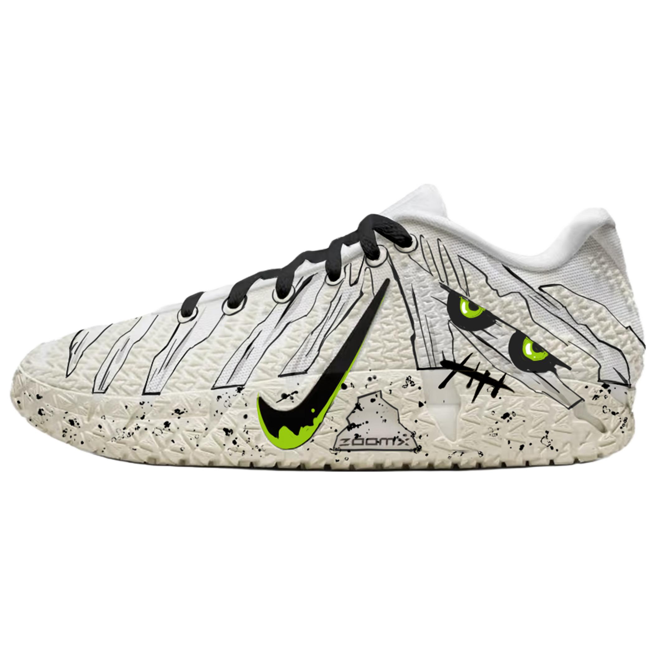 

Nike Баскетбольные кроссовки Ja Morant 3 Medium Doll Low top мужские черно-белые