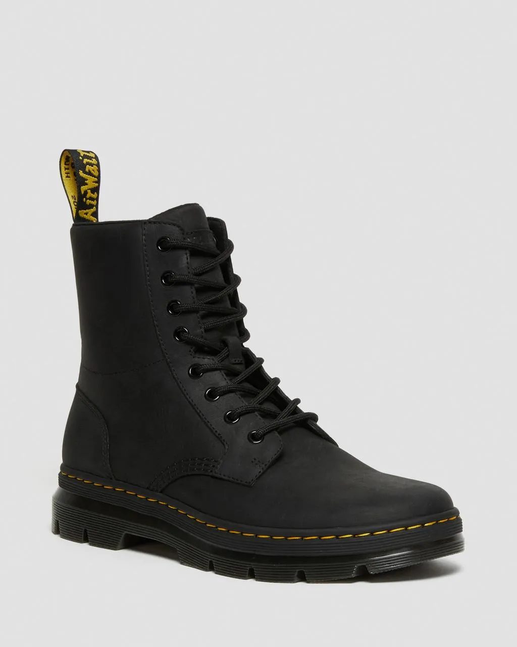 

Кожаные повседневные ботинки Dr. Martens Combs, цвет Black — Wyoming