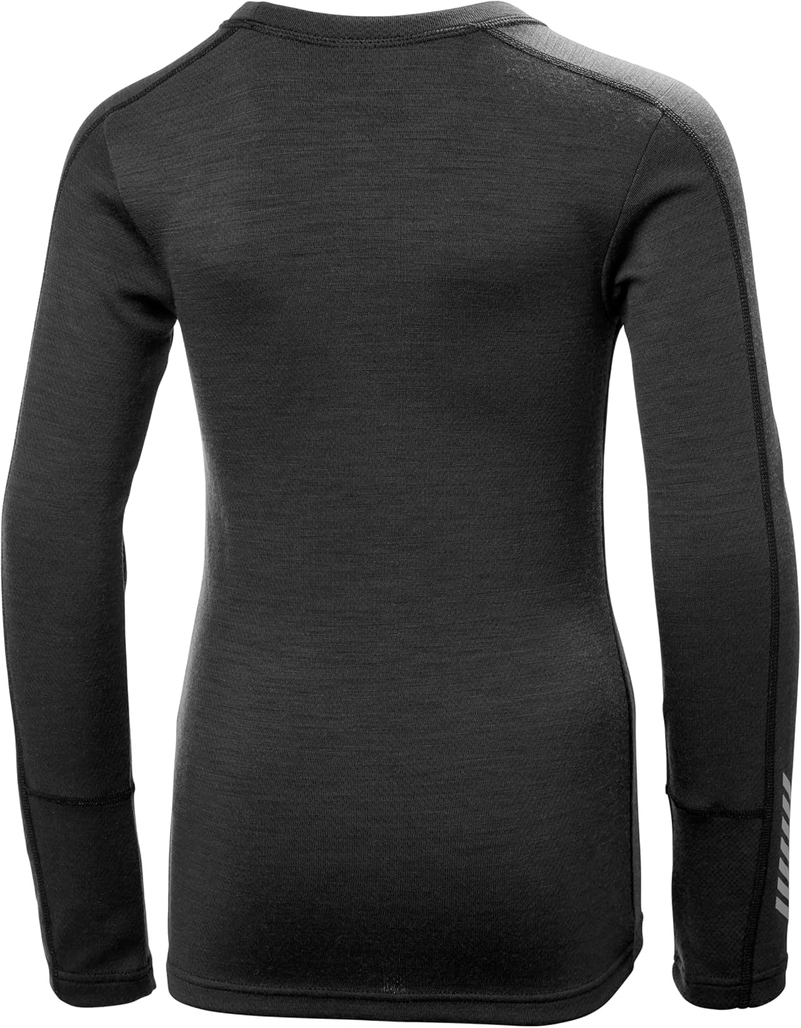 Helly-Hansen Jr Lifa Merino Midweight Set - детское термобелье, базовый слой, влагоотводящая шерсть мериноса, для зимнего катания на лыжах Helly Hansen, 991 Black — фото 2