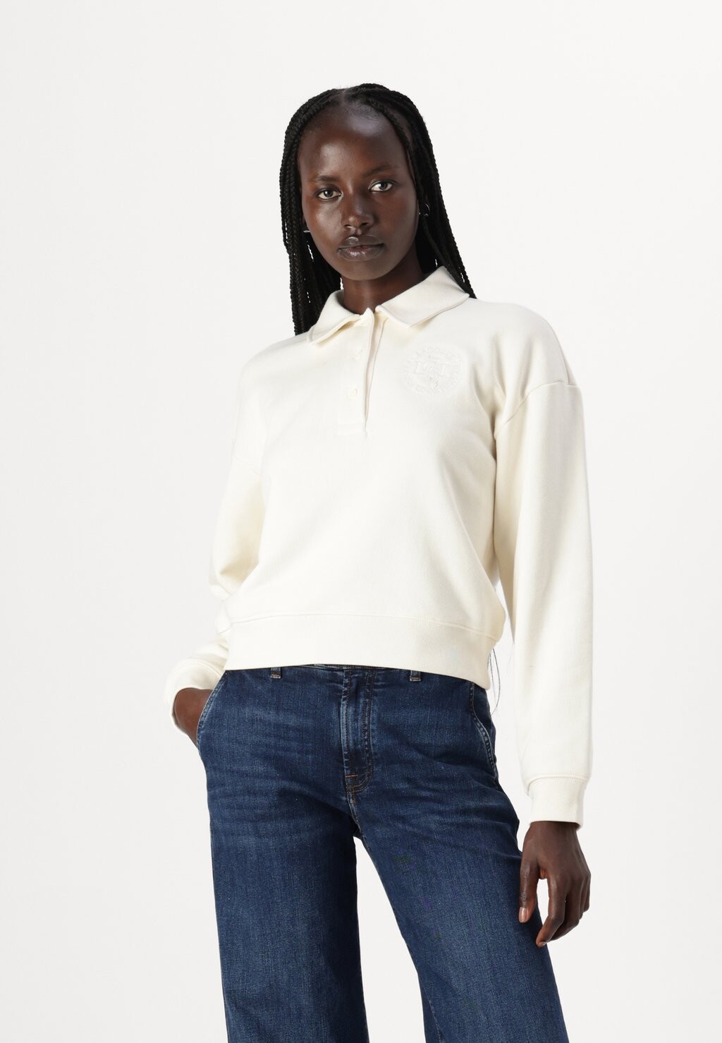 

Толстовка с капюшоном Lacoste, кремовый