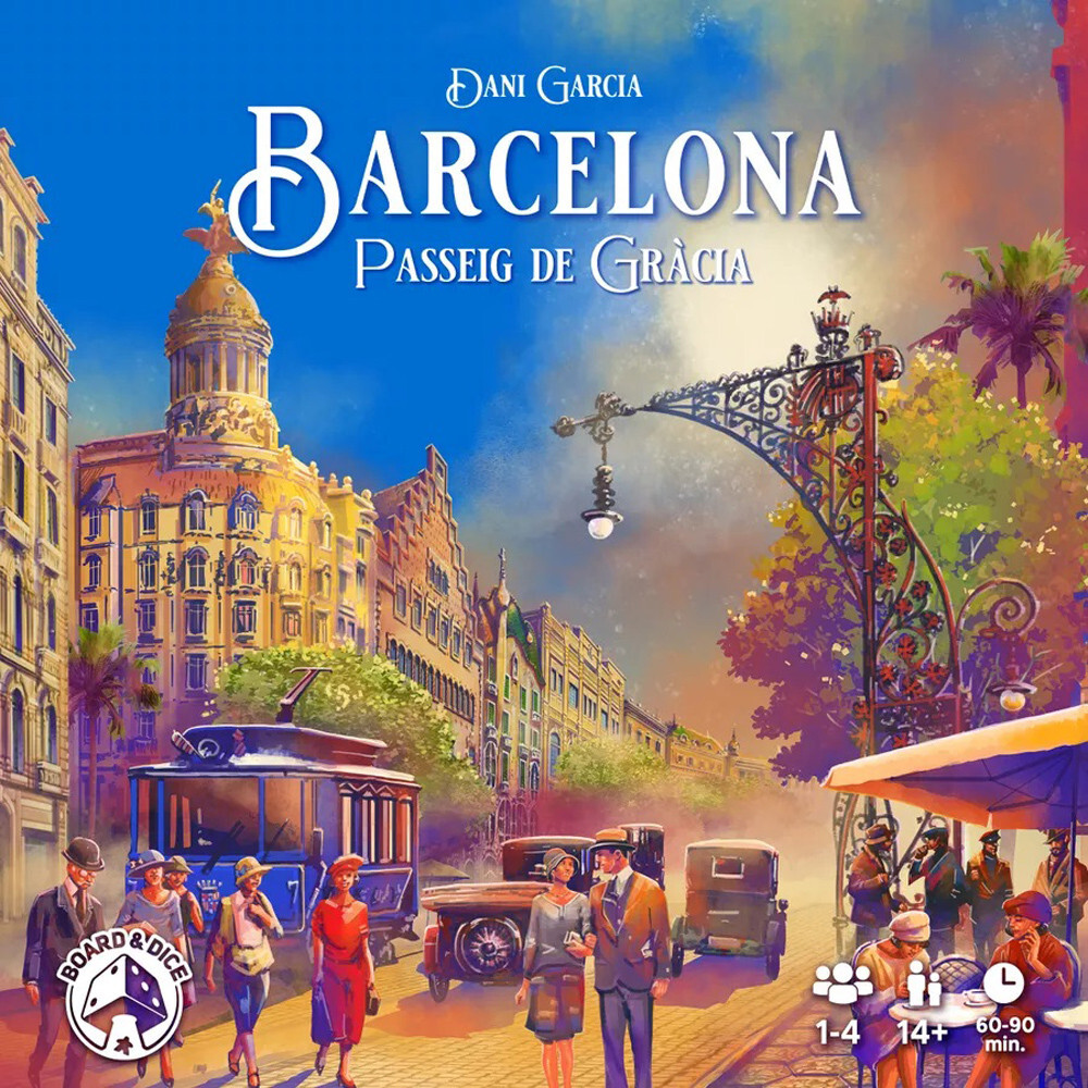 

Настольная игра Board and Dice Barcelona: Passeig de Gracia Expansion