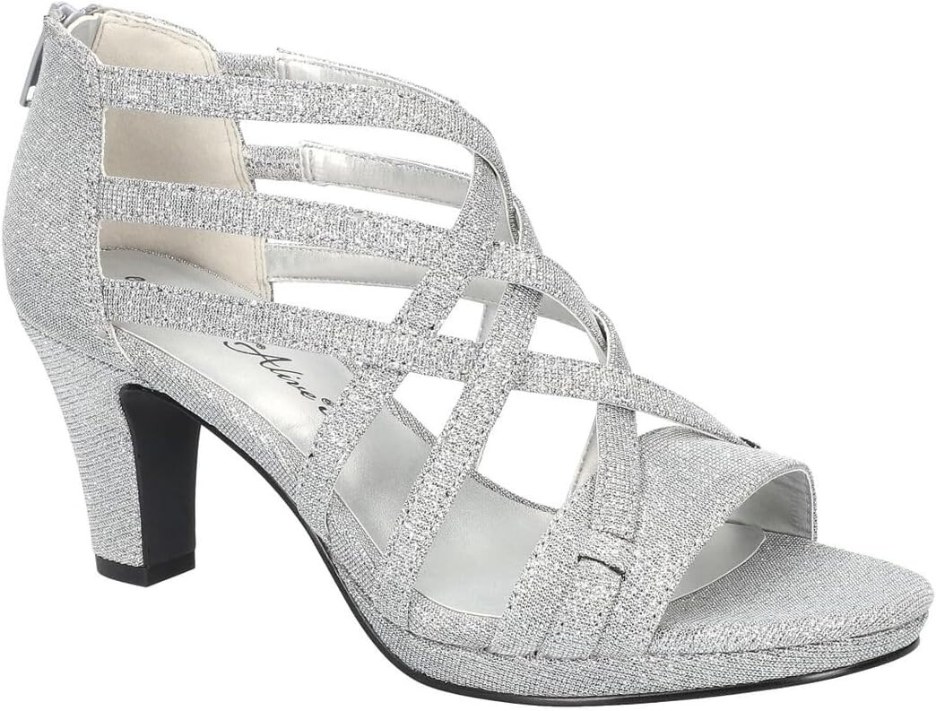 Туфли Easy Street Bee, цвет Silver Glitter