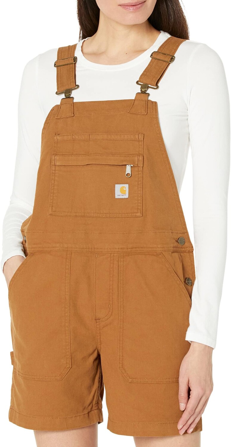 

Шорты из парусины Rugged Flex свободного кроя Carhartt, цвет Carhartt Brown