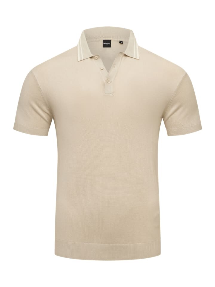 

Футболка поло behype, бежевый