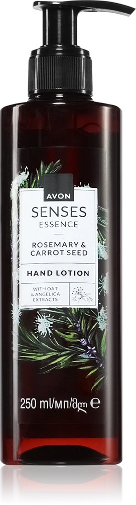 

Смягчающий крем для рук Senses Essence с розмарином и семенами моркови Avon, 250 мл