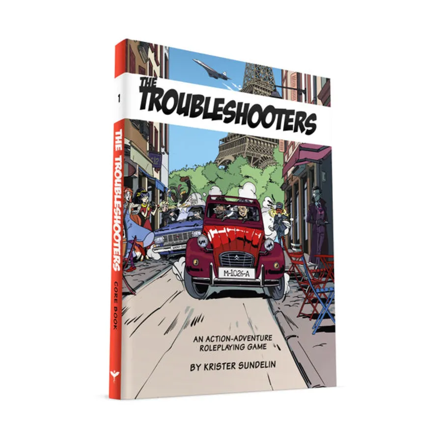 

Troubleshooters - Core Rulebook, Role Playing Games (Helmgast), твердый переплет