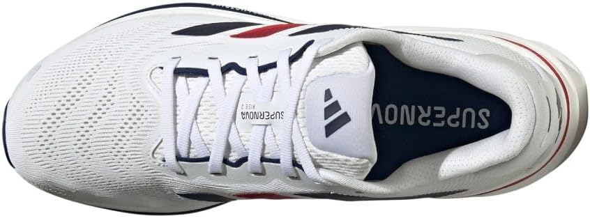 Мужские беговые кроссовки Adidas Supernova Rise 2, белый — фото 4