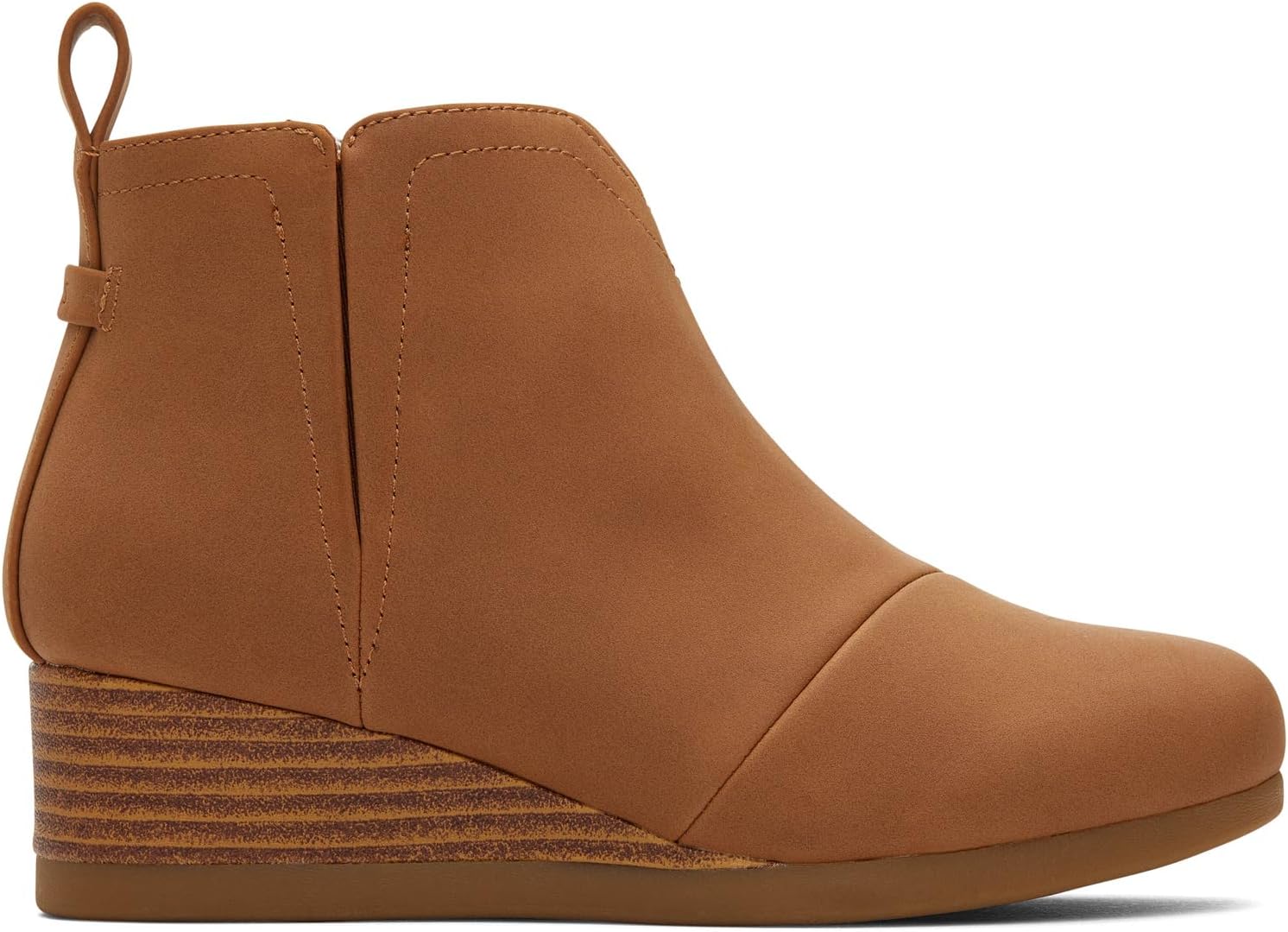 TOMS Girl's, Clare Boot - Little Kid & Big Kid, Tan Pu Nubuck — фото 2
