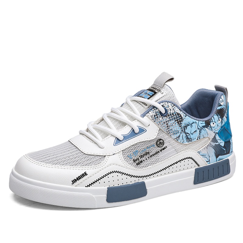 

Низкие мужские кроссовки King Jinmai, White Blue