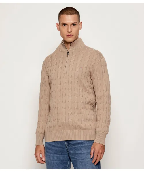 

Свитер Regular fit Tommy Hilfiger, бежевый