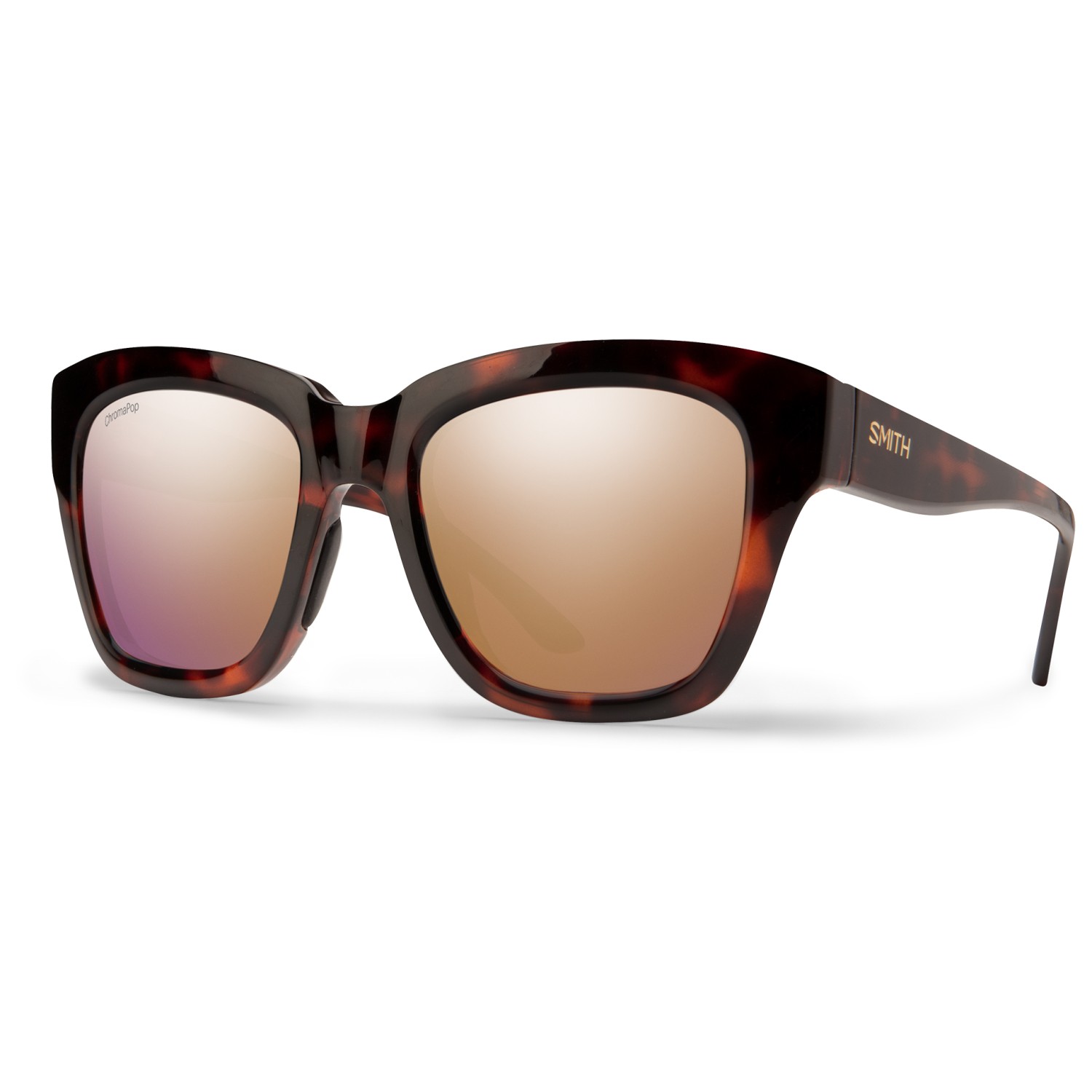 

Солнцезащитные очки Smith Sway ChromaPop Polarized Mirror Cat 3 VLT 18%, цвет Tortoise