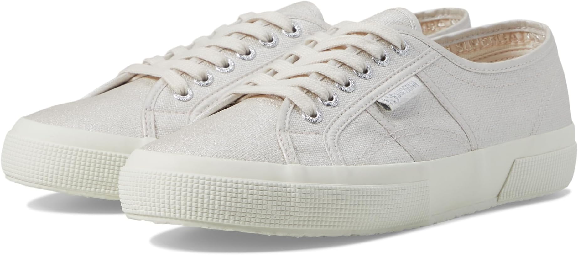 

Кроссовки Superga 2750 pearl matte canvas, цвет Beige Light/Full Avorio