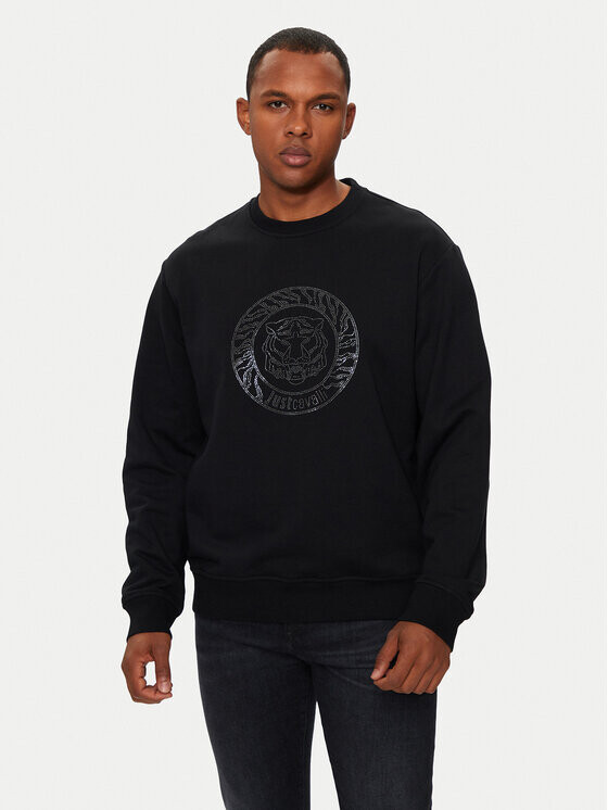 

Толстовка regular fit Just Cavalli, черный
