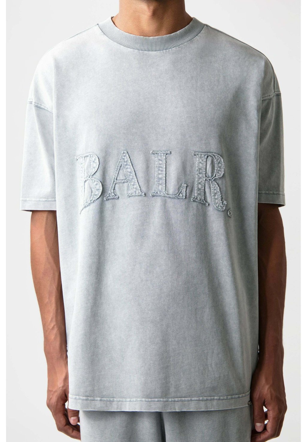 

Футболка с принтом BALR., серый