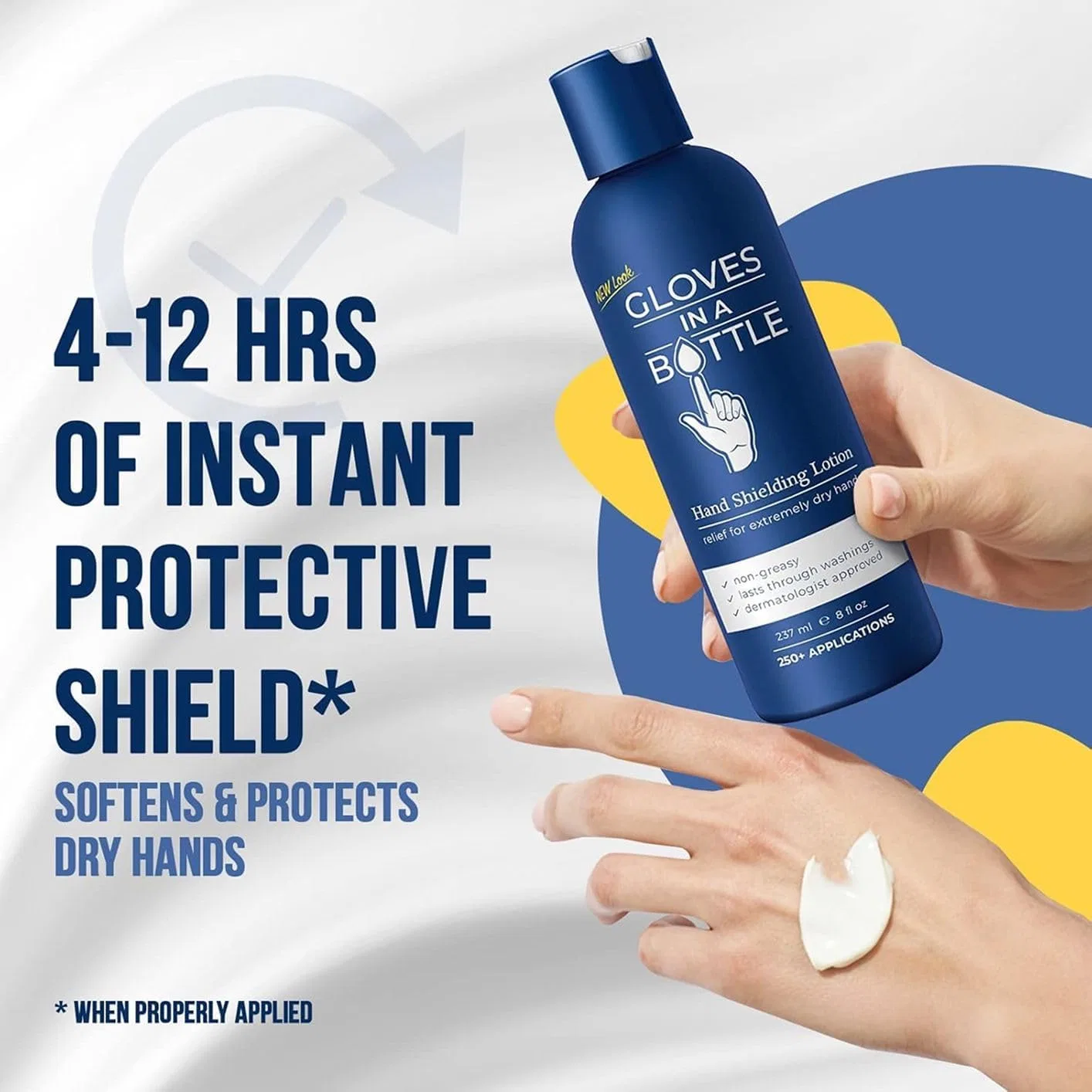 Набор из 2 увлажняющих защитных лосьонов Gloves in a Bottle 240 мл с дозатором Gloves In A Bottle — фото 2