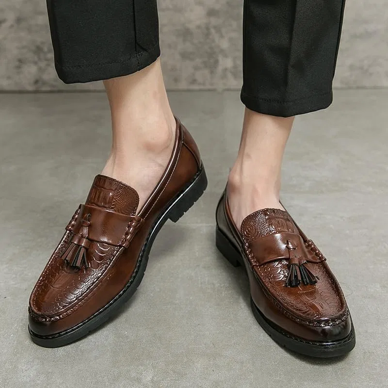 Мокасины мужские Loafers & Slip-ons, Soft Moccasins Driving Boat, коричневый UOPYNE — фото 3