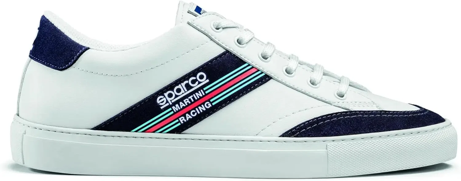 Sparco - Кроссовки унисекс S-Time Martini Racing - Freizeit-Motorsportschuhe aus Kunstleder - Sonderedition - Komfort - Gummisohle — фото 3
