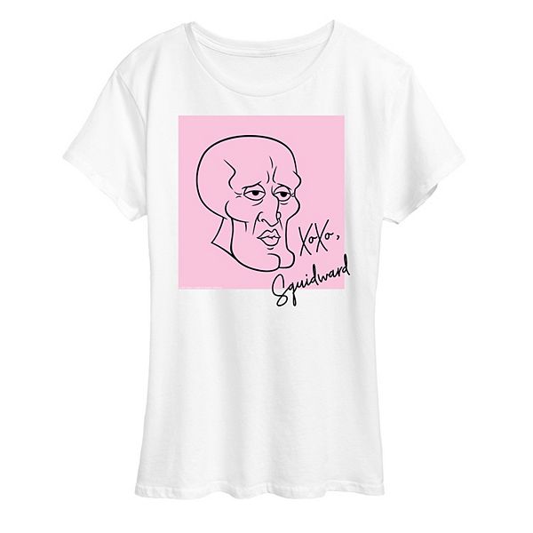 

Футболка с принтом Spongebob Squarepants XOXO Squidward Nickelodeon, White, Белый, Футболка с принтом Spongebob Squarepants XOXO Squidward Nickelodeon, White