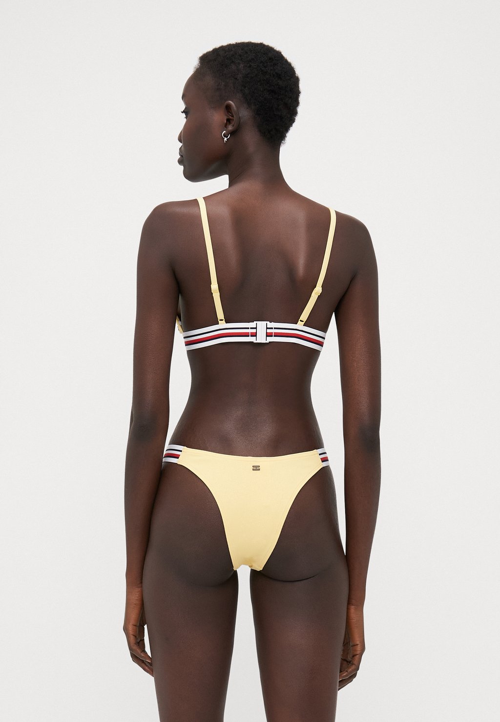 Плавки бикини GLOBAL STRIPE- HIGH LEG CHEEKY Tommy Hilfiger, желтый — фото 3