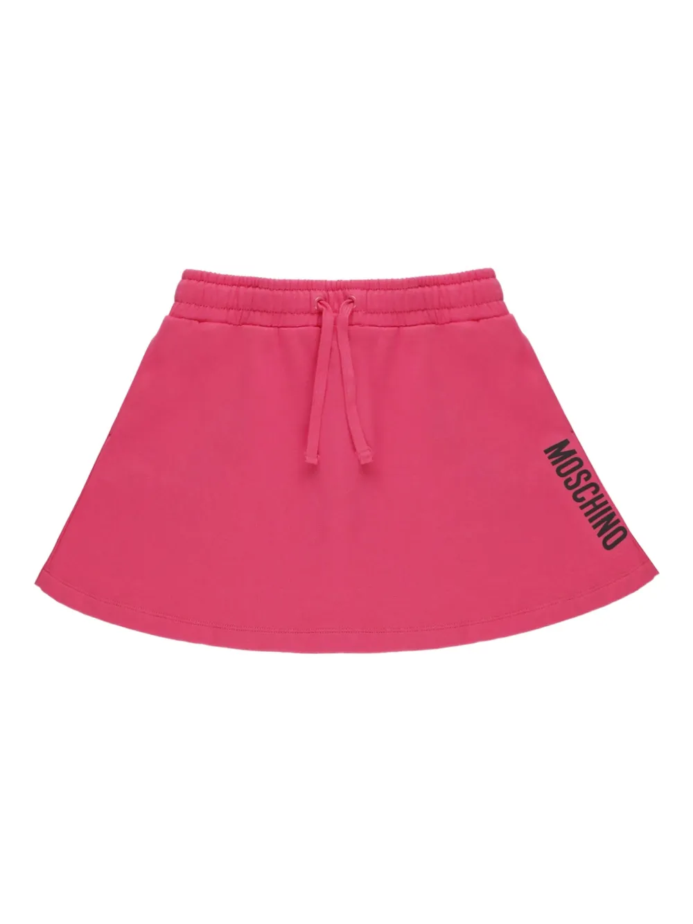 

Юбка с логотипом Moschino Kids, розовый