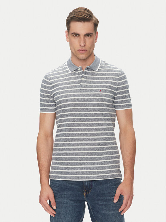 

Рубашка поло стандартный крой MW0MW33140 Tommy Hilfiger, синий