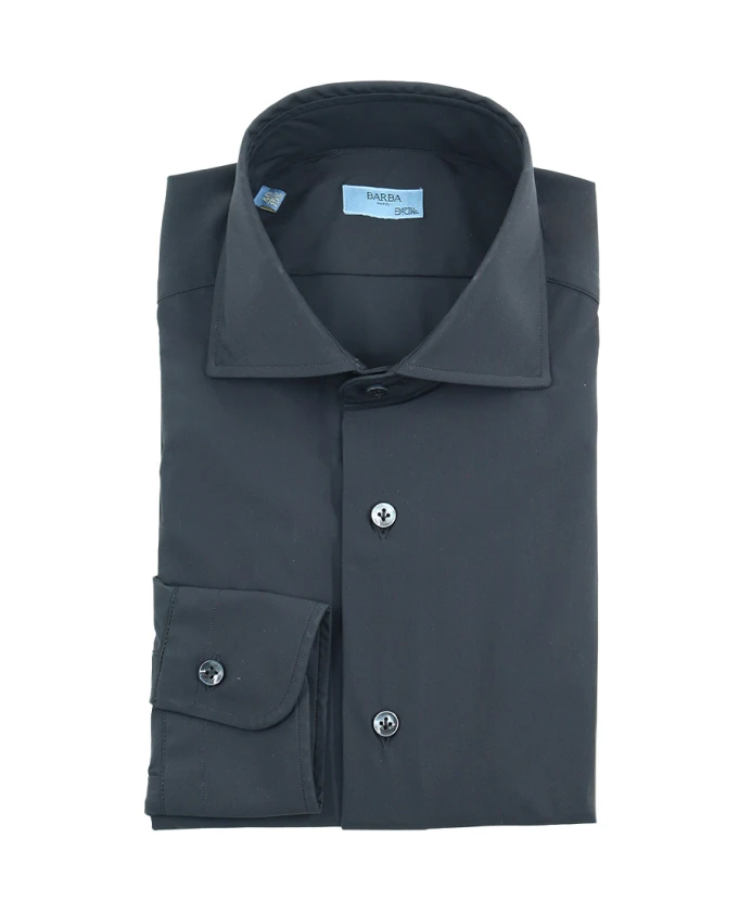 

Классическая рубашка Barba, черный