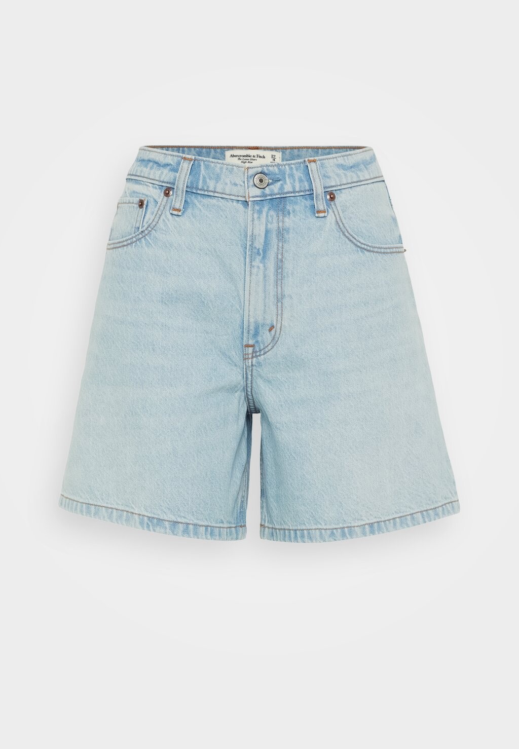 

Джинсовые шорты Abercrombie & Fitch, светло-голубой деним