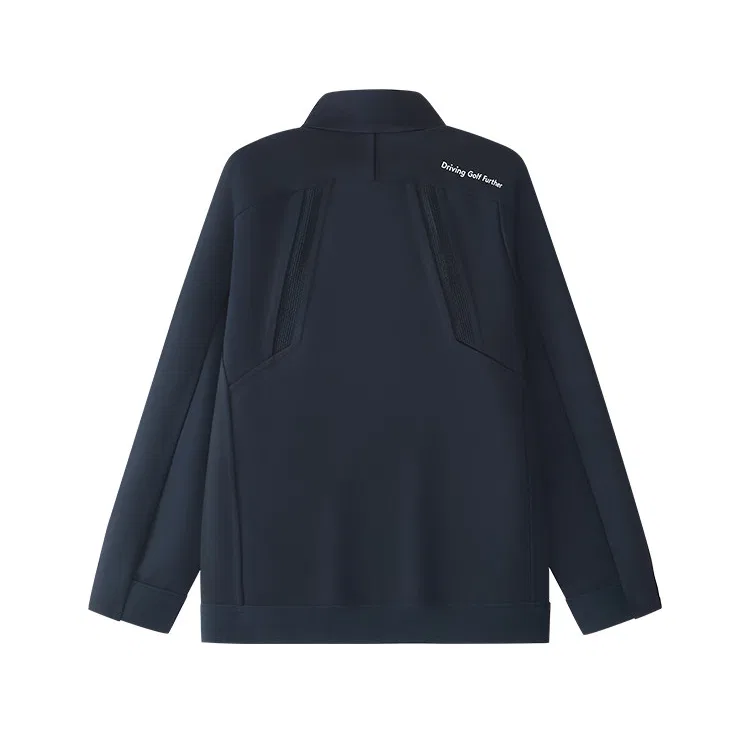 Куртка Fashion Classic из спортивного трикотажного флиса на подкладке, с воротником-стойкой и длинным рукавом FILA KIDS, RD Royal Blue-NV — фото 3