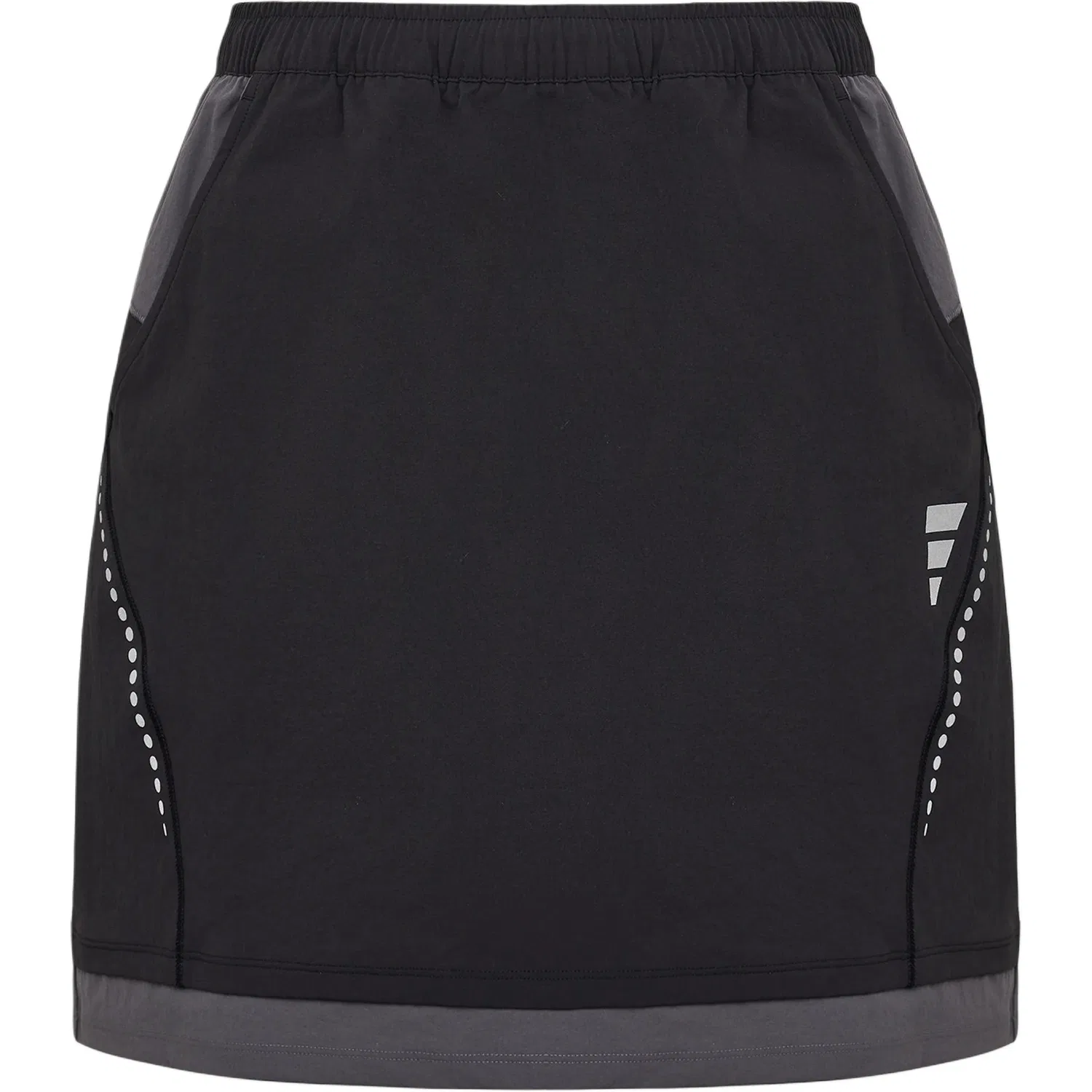 Юбка короткая повседневная FOS Casual Short Skirt Adidas черная