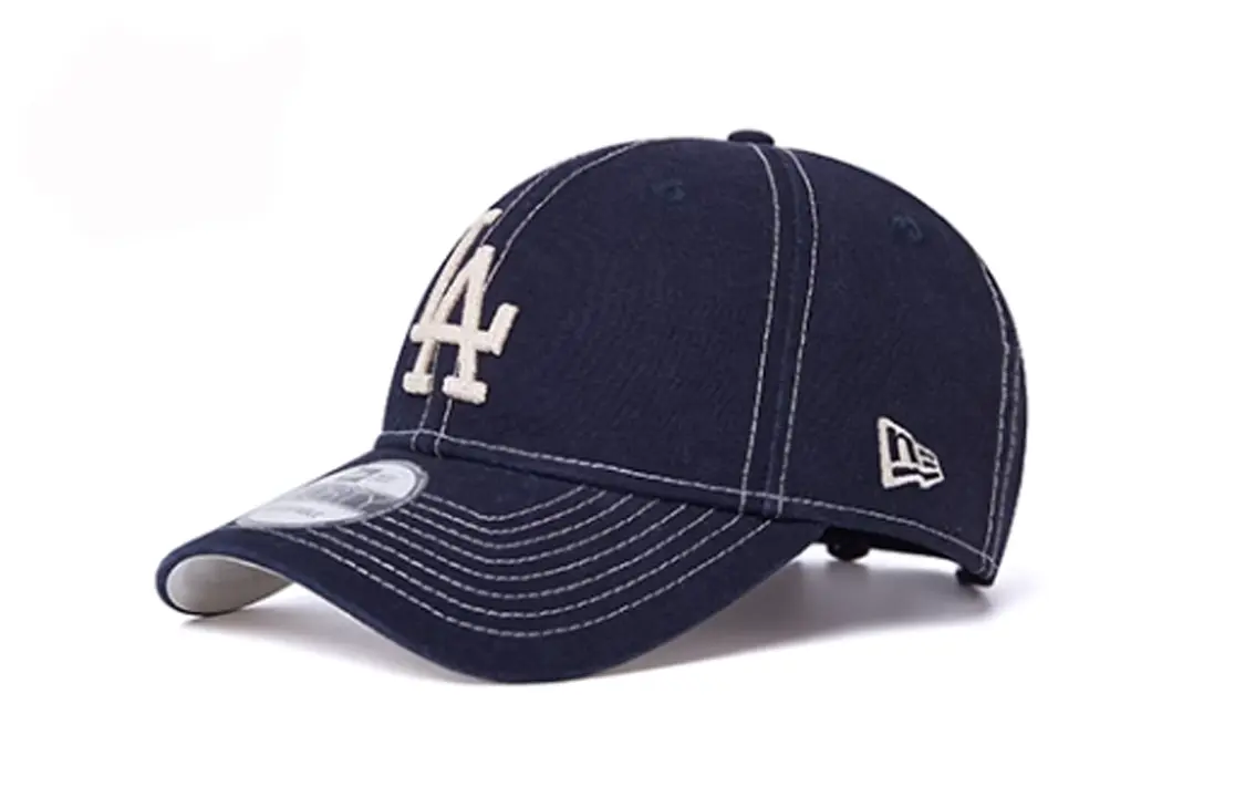 

New Era Хлопковая бейсболка унисекс синяя, Blue