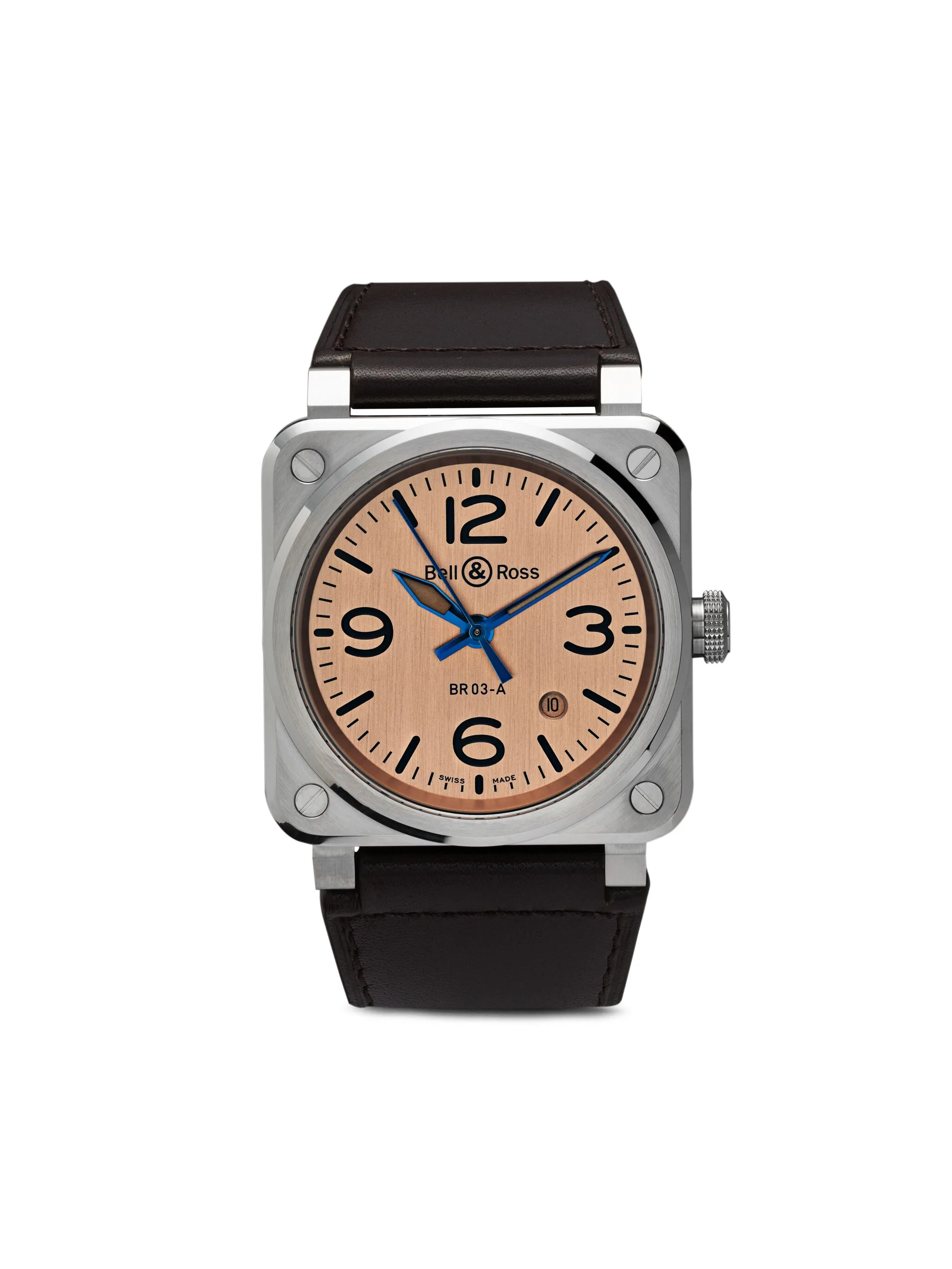 

Наручные часы BR 03 Copper 41 мм Bell & Ross, коричневый
