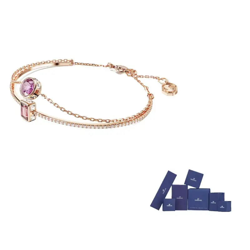 

Swarovski Браслет с розовым золотым покрытием для женщин Rose Gold