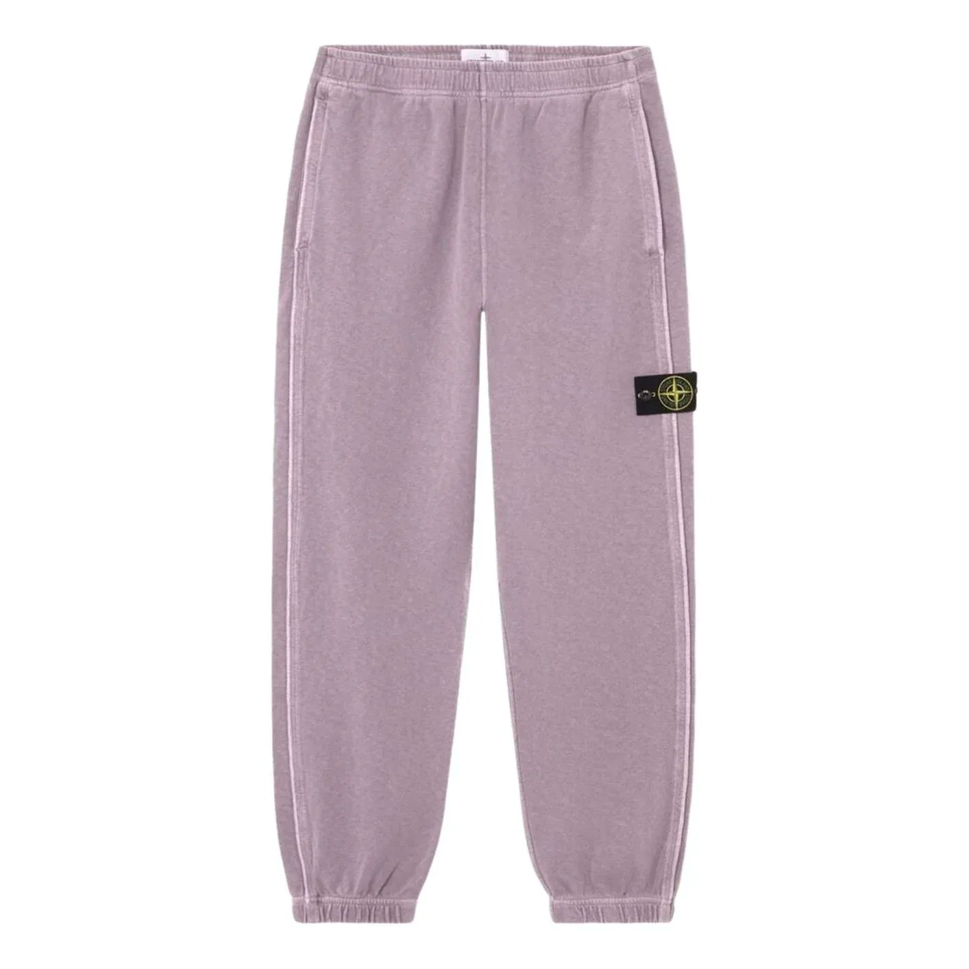 Спортивные штаны Malfile из флиса с эффектом старины Stone Island, фиолетовый