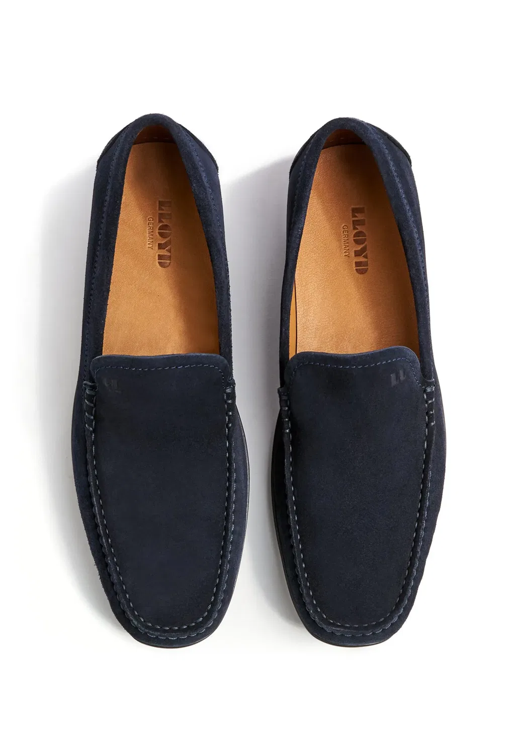 Мокасины из велюра LLOYD, navy — фото 3