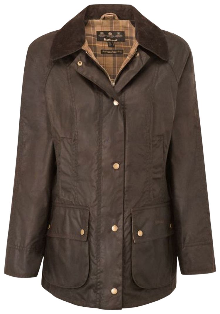 

Куртка Barbour Classic Beadnell Wax Jacket, коричневый