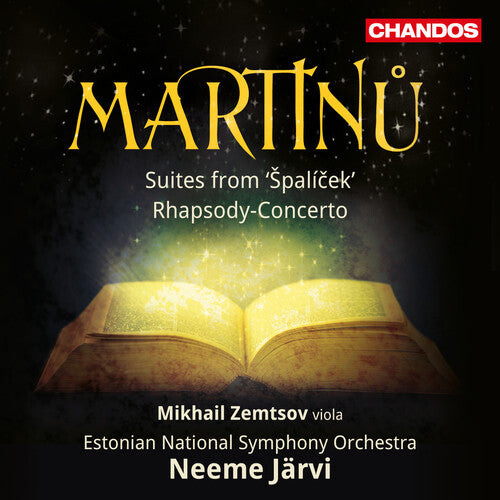 

CD диск Martinu / Zemtsov / Jarvi: Neeme Jarvi Conducts Martinu