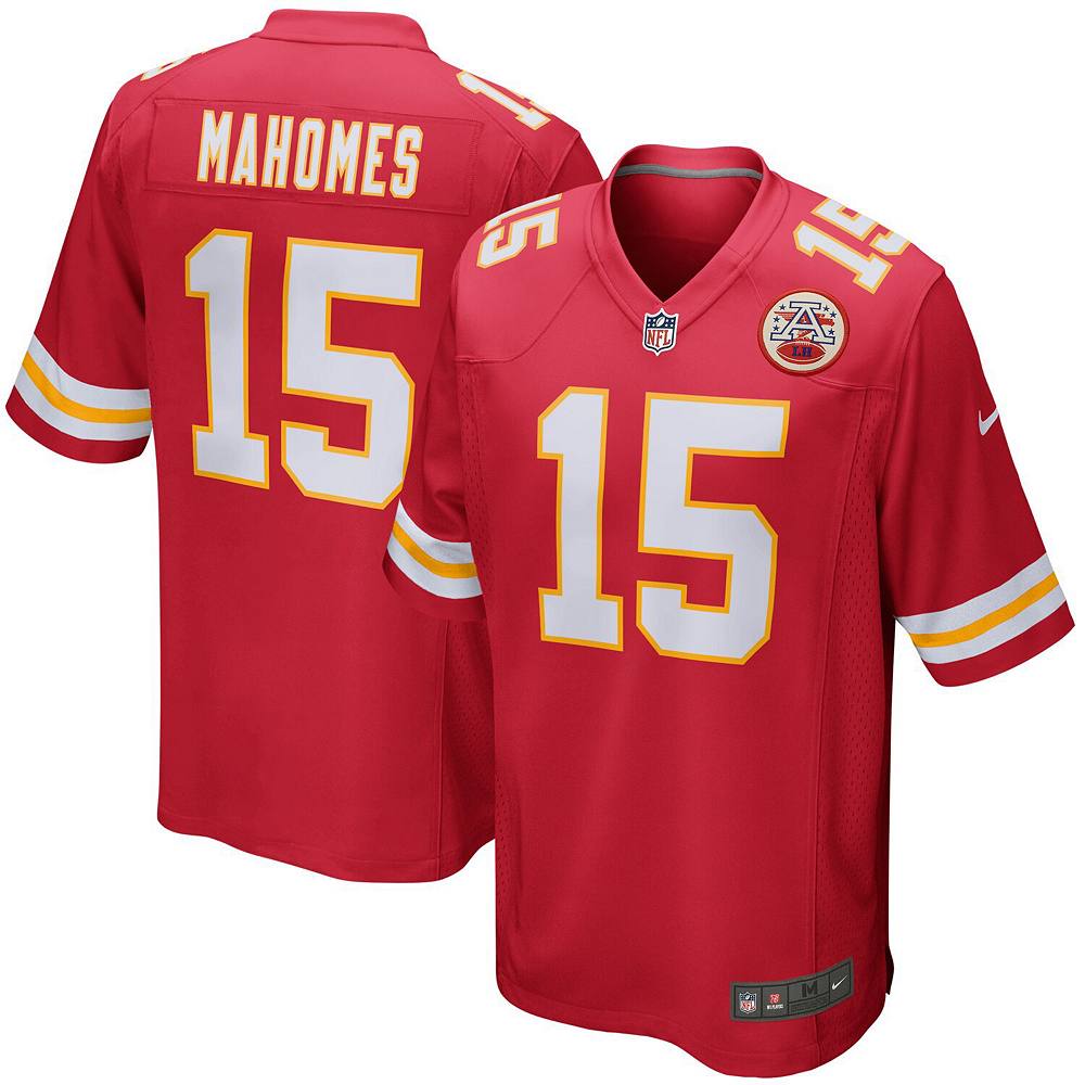 

Молодежная футболка Nike Патрика Махоумса Red Kansas City Chiefs Game, цвет Chf Red