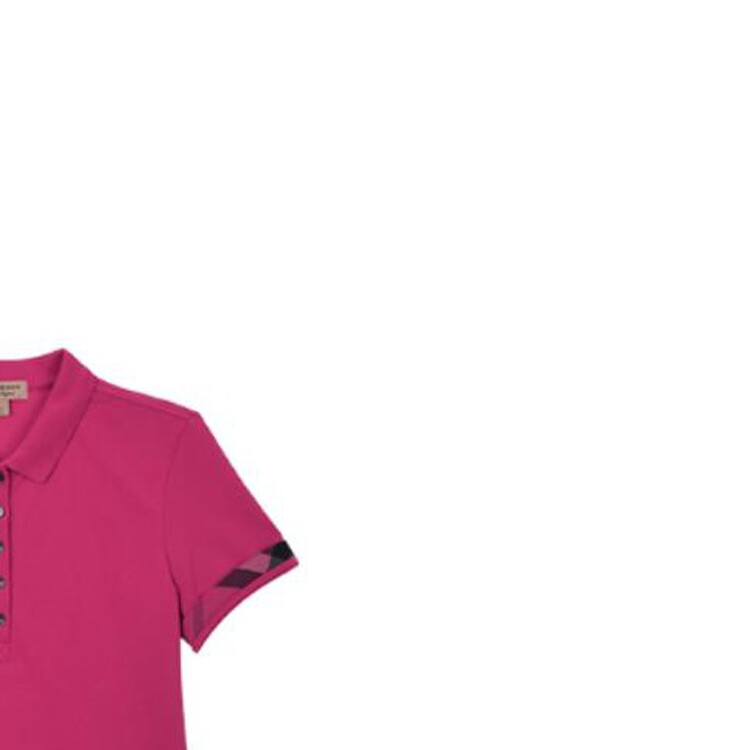 Рубашка поло Burberry Pink — фото 3