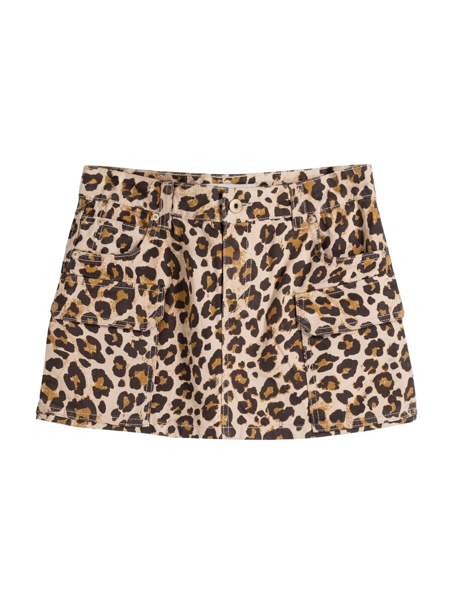 

Юбка Bershka, цвет Pueblo/Light brown