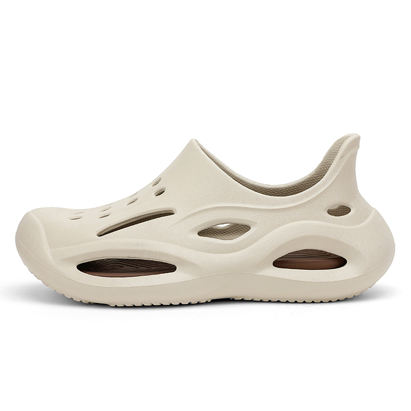 

Детские сандалии с низким верхом, противоскользящие, ударопрочные и дышащие. Подростковые. CAMKIDS, бежевый/коричневый