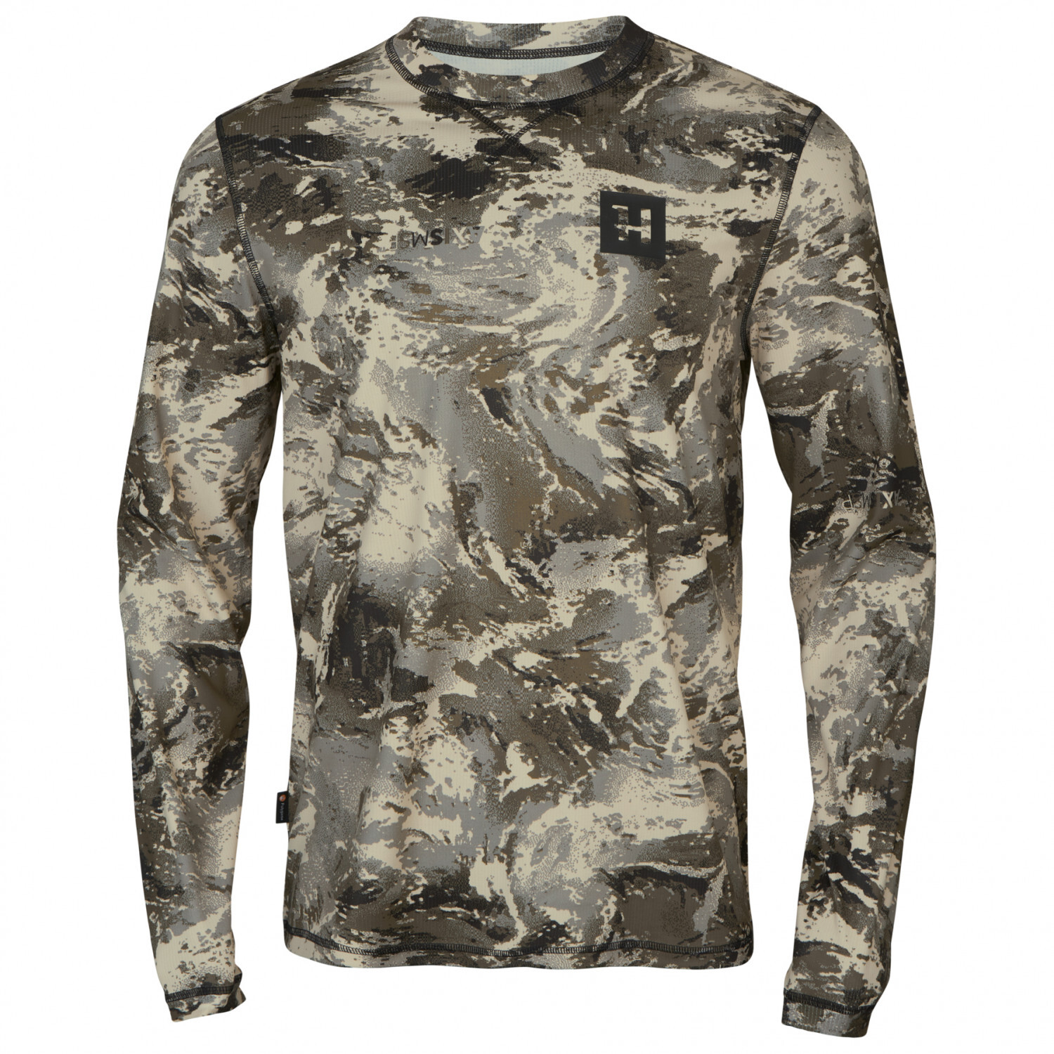 

Лонгслив Härkila Mountain Hunter Expedition Langarmshirt, цвет Axis MSP Mountain