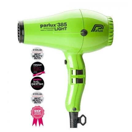

Керамический ионный фен 385 Power Light, зеленый, Parlux
