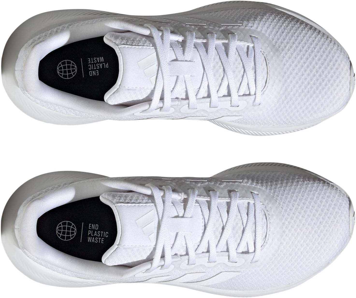 Кроссовки adidas Running Run Falcon 3.0, цвет White/White/Black — фото 2