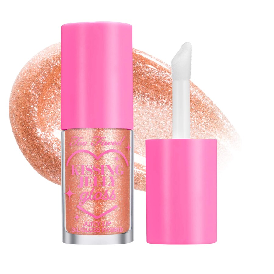 

Нелипкий блеск для губ Kissing Jelly Too Faced, 0.15 oz/4.5 mL, Cream Soda