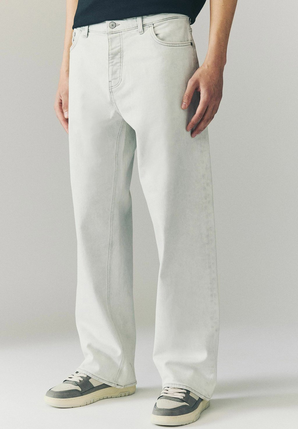 

Джинсы свободного кроя BAGGY -VINTAGE WASH Next, серый
