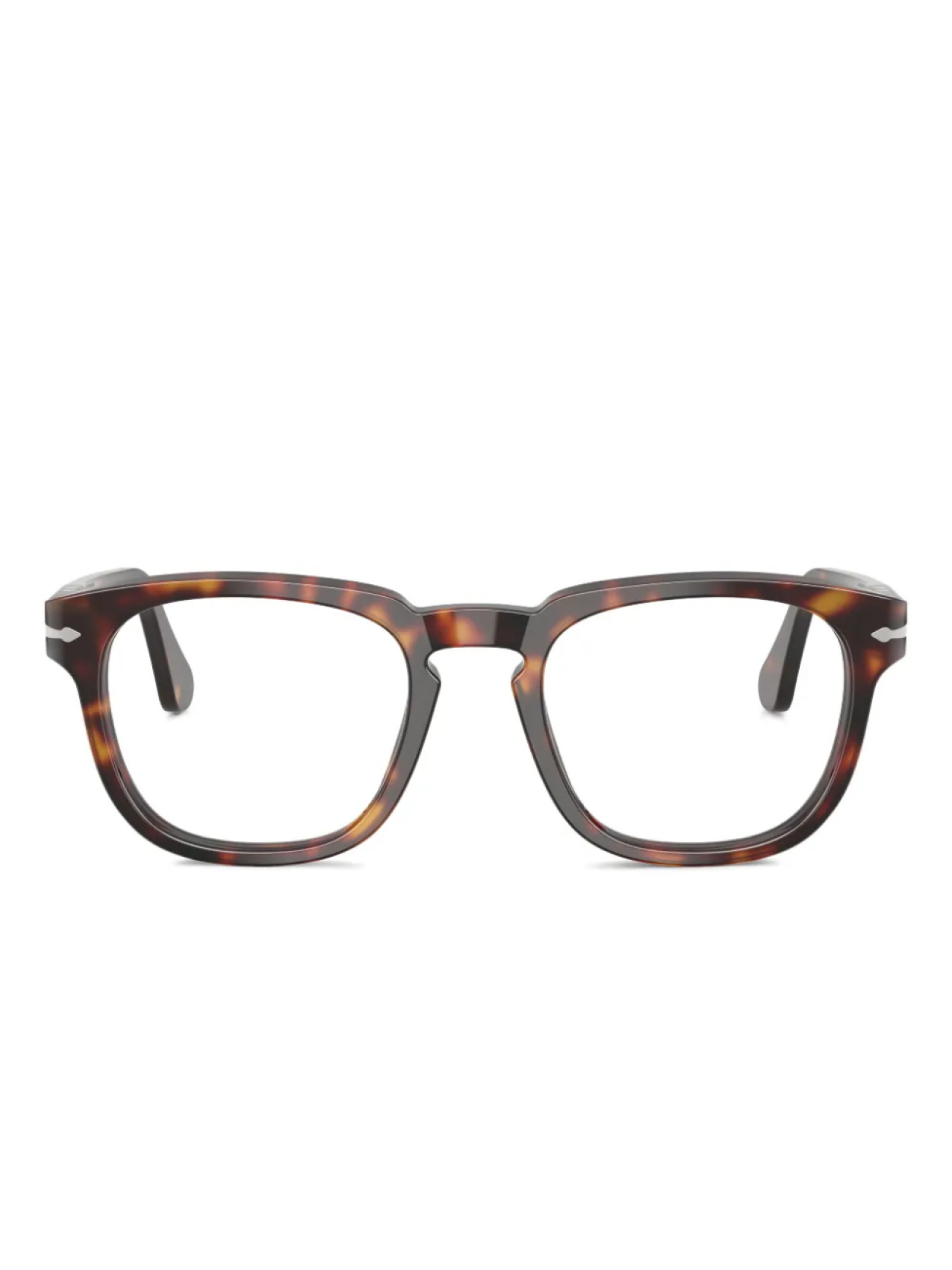 

Очки в оправе Wayfarer Persol, коричневый
